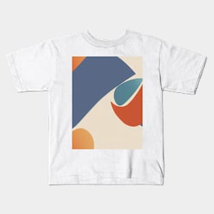 Chromatic Botanic Abstraction #8 Kids T-Shirt